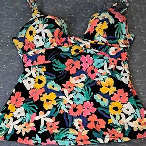 Floral Women's Swim Top